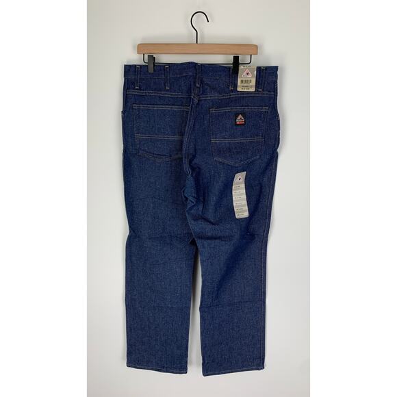 Bulwark Mens Relaxed Excel FR Jeans Size 36 x 31 PEJ2 Uniform Fire Resistant New - Picture 6 of 9